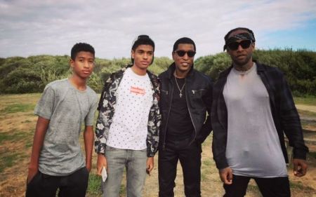 Babyface's sons, Brandon and Dylan, are producers. 